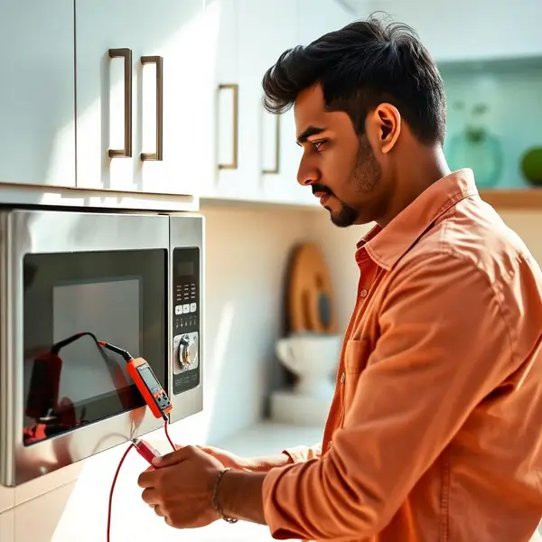 Microwave Oven repair service in Mysore by a MysoreFix technician
